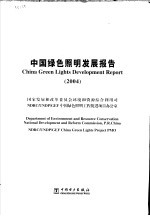 中国绿色照明发展报告 2004