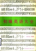 初级英语大全