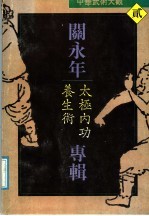 中华武术大观 2 关永年专辑 太极内功养生术