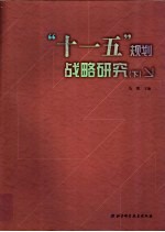 “十一五”规划战略研究 下
