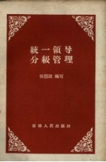 统一领导,分级管理