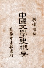 中国文学史概要