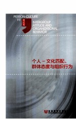 个人 文化匹配、群体态度与组织行为