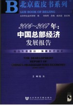2006-2007年:中国总部经济发展报告