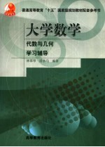 大学数学 代数与几何学习辅导