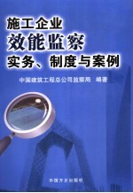 施工企业效能监察实务、制度与案例