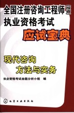 全国注册咨询工程师 投资 执业资格考试应试宝典 现代咨询方法与实务
