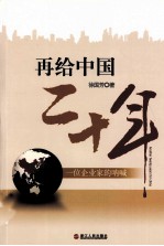 再给中国二十年 一位企业家的呐喊