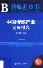 中国传媒产业发展报告 2015 2015版