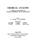 CHEMICAL ANALYSIS