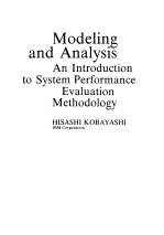 MODELING AND ANALYSIS AN INTRODUCTION TO SYSTEM PERFORMANCE EVALUATION METHODOLOGY