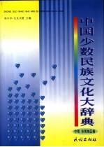 中国少数民族文化大辞典 中南、东南地区卷