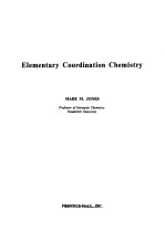 ELEMENTARY COORDINATION CHEMISTRY