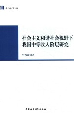 社会主义和谐社会视野下我国中等收入阶层研究