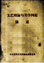 文艺理论与美学问题综述
