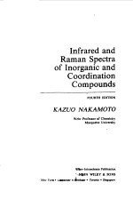 INFRARED AND RAMAN SPECTRA OF INORGANIC AND COORDINATION COMPOUNDS