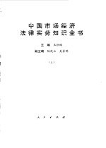 中国市场经济法律实务知识全书 下