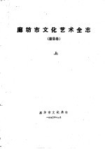 廊坊市文化艺术全志 霸县卷 下