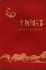 一个四好团支部 石潭团支部工作经验介绍