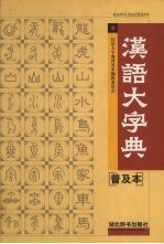 汉语大字典 普及本