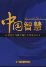 中国智慧：中国现代远程教育行业专家采访录