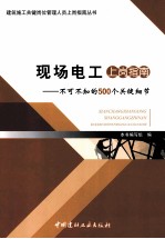现场电工上岗指南 不可不知的500个关键细节