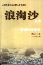 浪淘沙丛书-新闻纪实系列 第36辑 2006年第12辑