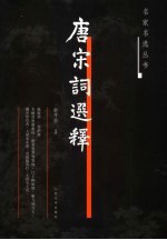 唐宋词选释