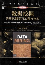 数据挖掘 实用机器学习工具与技术 原书 第3版
