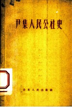 尹集人民公社史