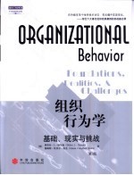 组织行为学 基础、现实与挑战 第3版