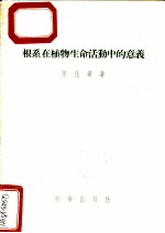 根系在植物生命活动中的意义