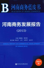 河南商务发展报告 2015 2015版
