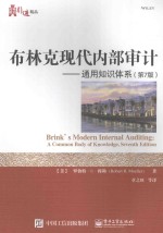 布林克现代内部审计 通用知识体系 第7版
