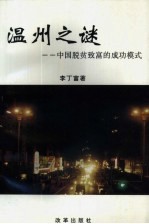 温州之迷 中国脱贫致富的成功模式