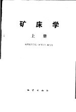 矿床学 上