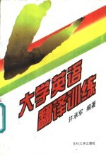 大学英语翻译训练