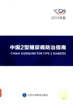 中国2型糖尿病防治指南 2013年版