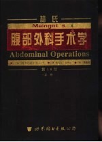 梅氏腹部外科手术学 第10版 下