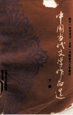 中国当代文学作品选 下