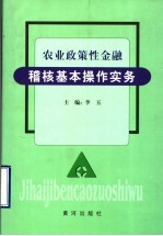 金融稽核基本操作实务