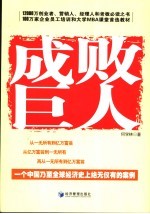 成败巨人 一个中国乃至全球经济史上绝无仅有的案例