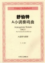 舒伯特A小调奏鸣曲 D821 大提琴与钢琴 fur Violoncello und Klavier