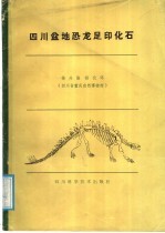 四川盆地恐龙足印化石
