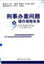 刑事办案问题与操作规程实务