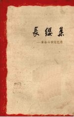 长缨集 革命斗争回忆录