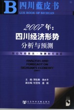 2007年:四川经济形势分析与预测