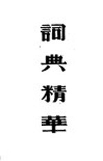 词典精华 豪华大字本