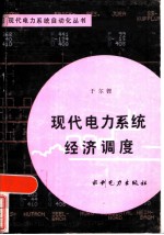 现代电力系统经济调度