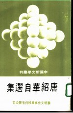 唐绍华自选集